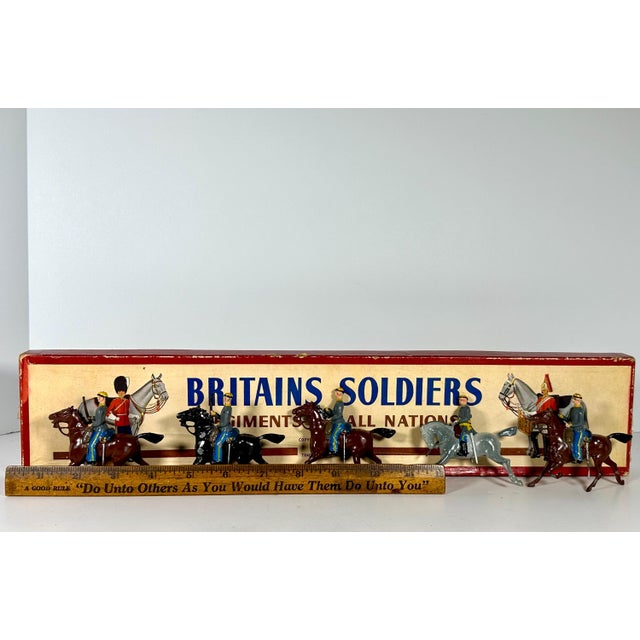 Vintage Britains Civil War Confederate Cavalry Set, Boxed For Sale - Image 10 of 10