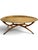 Vintage Moroccan Brass Tray Top Table With Folding Spider-Leg Base For Sale - Image 4 of 10