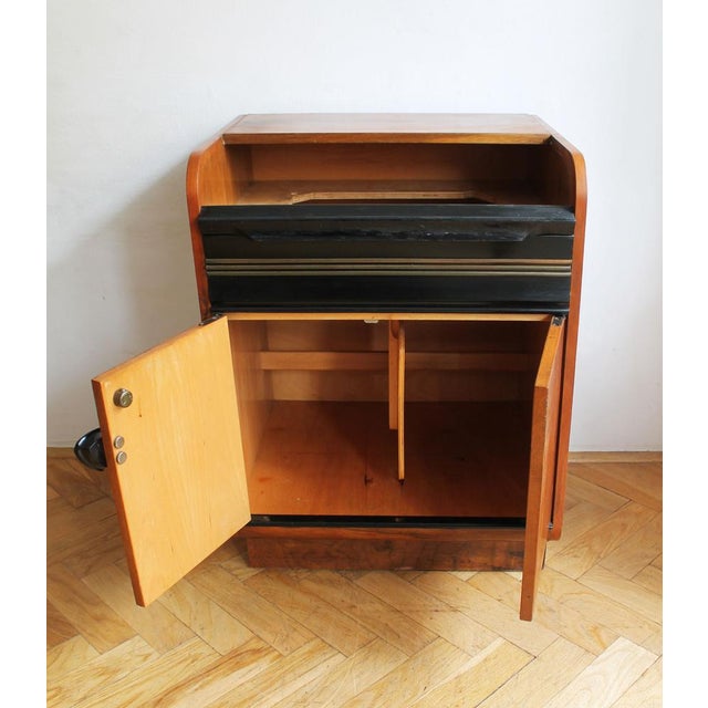 Vintage Wooden Cabinet, 1950s For Sale - Image 14 of 16