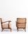 1930s Art Deco Lounge Chairs with Bouclé Upholstery attributed to Gyula Kaesz, 1930s, Set of 2 For Sale - Image 5 of 6