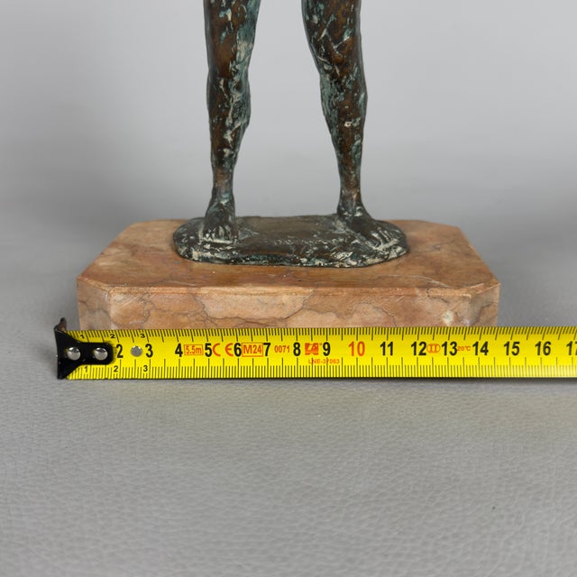 S. Gasparri, Woman Bathing, 1950s, Bronze on Marble Base For Sale - Image 13 of 16
