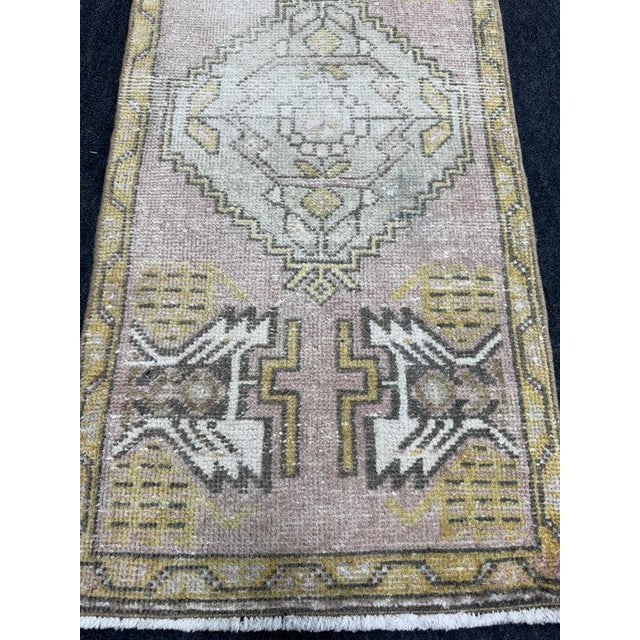 Contemporary Turkish Yastik Rug 1'7" x 3'3" For Sale - Image 3 of 5