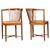 Set of Side Chairs in Mahogany and Leather by Børge Mogensen for Søborg Møbelfabrik, 1960s For Sale - Image 6 of 6