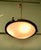 1930s Art Deco Opalescent Glass Up Pendant Light, 1930 For Sale - Image 5 of 8