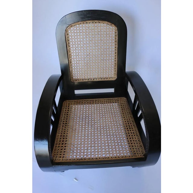 1920s Vintage Teak Wood Chair For Sale - Image 9 of 10