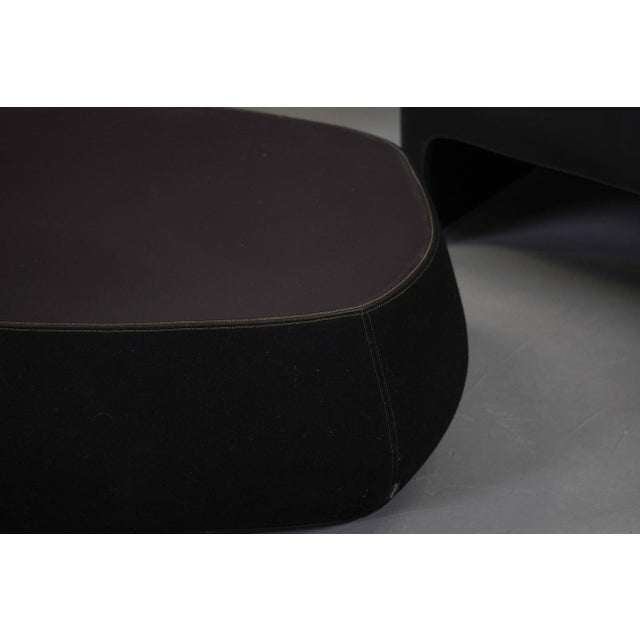 Malmo Lounge Chairs and Fjord Ottoman in Leather by Patricia Urquiola for Moroso, Italy, 2000s, Set of 3 For Sale - Image 6 of 18