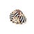 African Early 20th Century Kuba Beaded Noble's Hat with Cowrie Shells For Sale - Image 3 of 7