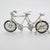 1980s Vintage Italian Handmade Genuine Silver Tandem Bicycle Figurine, 1980s For Sale - Image 5 of 12