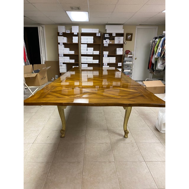 Karges Dining Table With Leaf Extensions Chairish