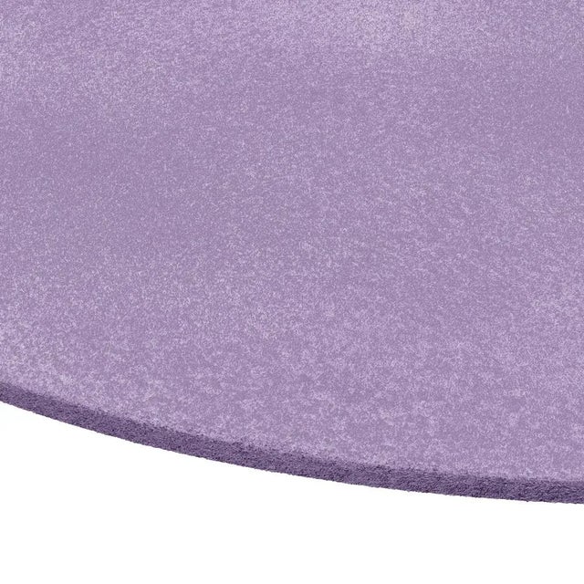 Contemporary Tapis Oval Lavanda #08 Modern Minimal Oval Shape Hand-Tufted Rug by TAPIS Studio For Sale - Image 3 of 4