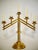 Mid 20th Century Large Mid 20th Century Articulating Gilt Brass Candelabra For Sale - Image 5 of 12