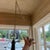 Mid 20th Century Mid Century Modern Glazed Ceramic Swag Light Lantern Brutalist Style For Sale - Image 9 of 9