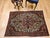 19th Century 19th Century Persian Farahan Rug, Hand-Knotted Wool, Floral Pattern, Tan & Navy, 4x5 For Sale - Image 5 of 16