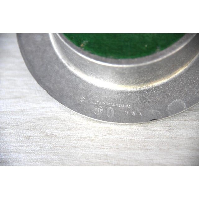 Wilton Armetale Wine Bottle Coaster Stylish and functional with the saying “A DINNER WITHOUT WINE, IS LIKE A DAY WITHOUT...