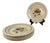 Vintage Dessert Plates with Floral Motif from Sarreguemines, 1920s, Set of 6 For Sale