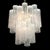 Mid-Century Modernist Murano Glass Tronchi Chandelier W/ Brass Fittings For Sale - Image 18 of 18