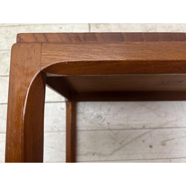 Brown Danish Teak Model 381 Table by Aksel Kjersgaard for Odder Furniture, 1960s For Sale - Image 8 of 17