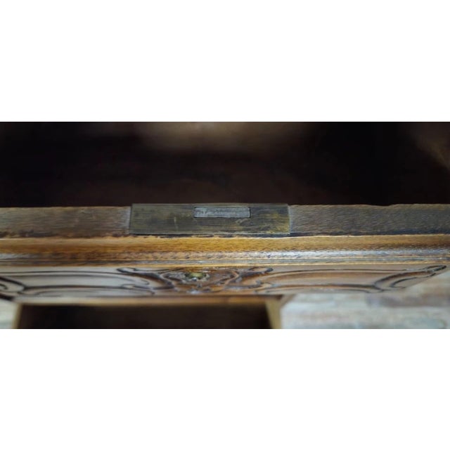 Antique Secretaire in Walnut, 1800s For Sale - Image 10 of 15