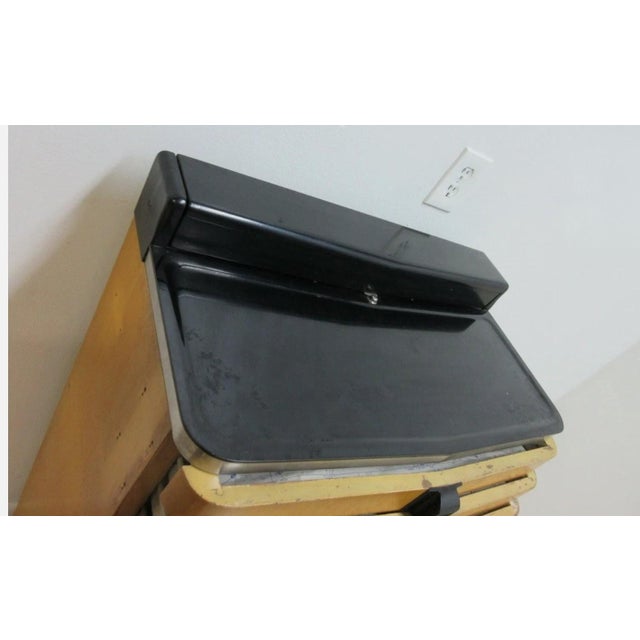 1940s Art Deco Dental Cabinet Industrial Medical Chest Dresser Maple 9 Drawer For Sale - Image 12 of 12