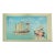 1970s Smooth Sailing Chinese Shell Carving Relief Art For Sale