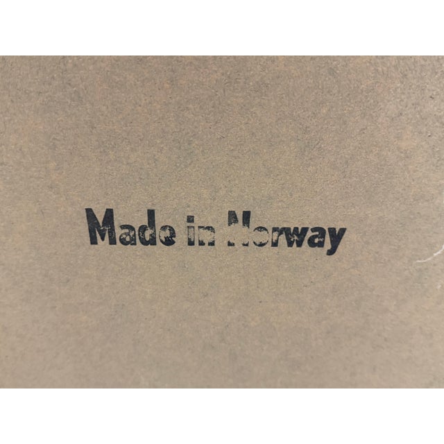 Norwegian Square Side Table, Mid 20th Century For Sale - Image 12 of 12