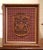 Red 19th Century French Carved Walnut Royal Coat of Arms of Canada in Gilt Frame For Sale - Image 8 of 8