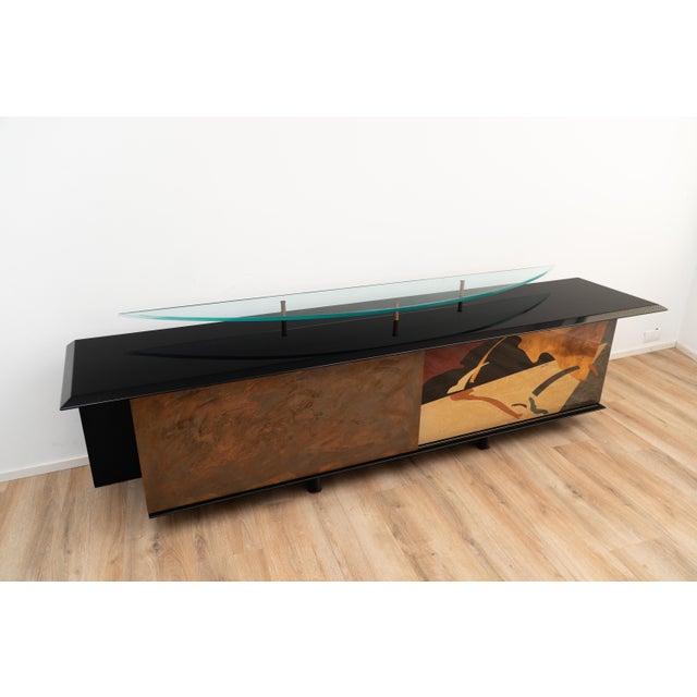 Sideboard from Carlo Malnati, 1980s For Sale - Image 6 of 18