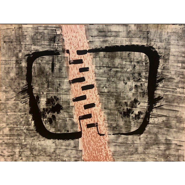 Pablo Serrano, Dialogo De Signos, 1980, Lithograph For Sale