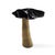 Palm Side Table in Nero Marquina Marble and Brass For Sale - Image 4 of 4