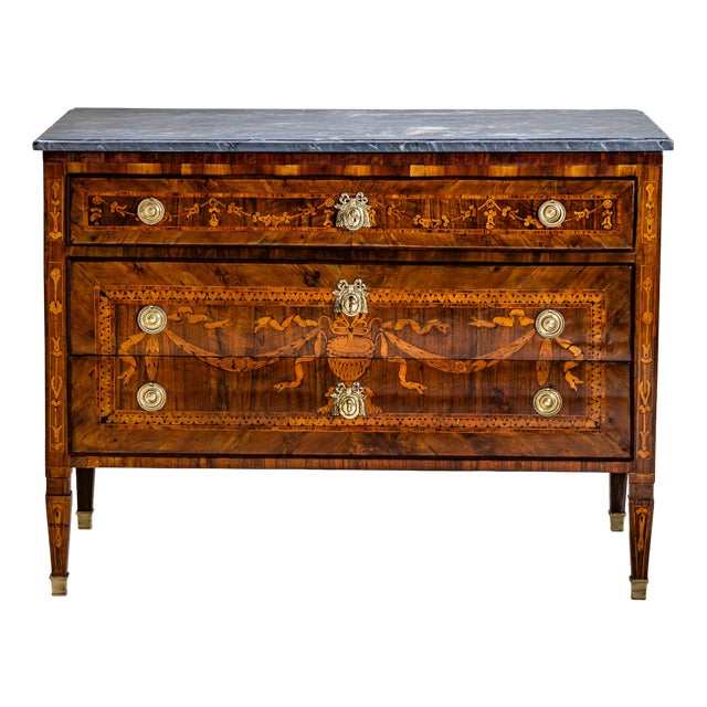 Neoclassical Chest of Drawers, 1800s For Sale