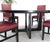 Holly Hunt Large 6' Diameter Round Ebonized Table Oak 4 Chairs Dining Set MINT! For Sale - Image 14 of 18