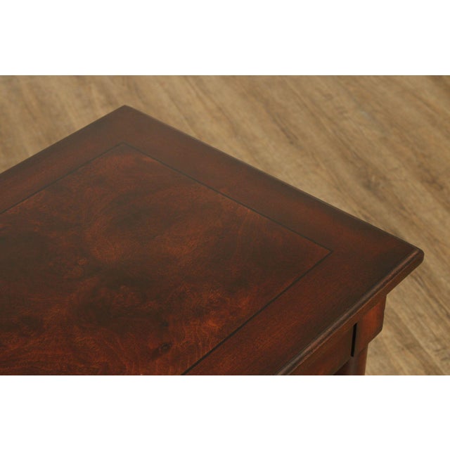 Brown Bernhardt Empire Style Burlwood Chest of Drawers For Sale - Image 8 of 12