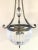 Myran Allan Luxury Lighting Traditional Satin Bronze and Cut Crystal Pendant Light For Sale - Image 4 of 6
