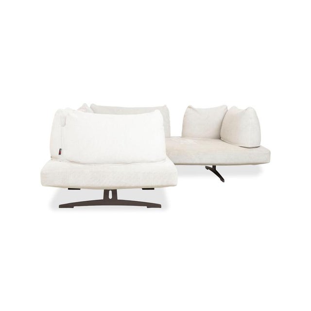 Lovely Day Corner Sofa in Cream Fabric from Désirée For Sale - Image 16 of 18