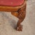 Wood Chippendale Style Walnut Arm Chair For Sale - Image 7 of 9