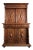 Representative two-part cabinet made in Belgium around 1920 in the neo-Renaissance style. The high-quality construction of...
