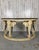 Mid-Century Modern 1990s Carved Wood Elephants With Tessellated Stone Top Desk For Sale - Image 3 of 17