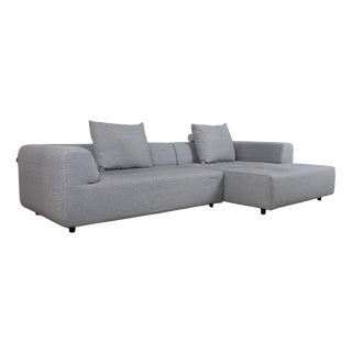 Freistil Corner Sofa in Grey Fabric from Rolf Benz For Sale