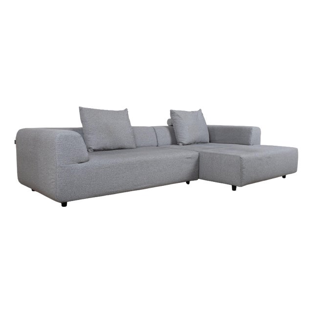 Freistil Corner Sofa in Grey Fabric from Rolf Benz For Sale
