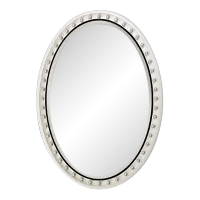 Friedman Brothers Thomkins Tavern Mirror in Classic Silver - 23"x29" For Sale