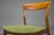 Brown Set of Dining Teak Chairs attributed to R. Borregaard for Viborg, 1970s For Sale - Image 8 of 14