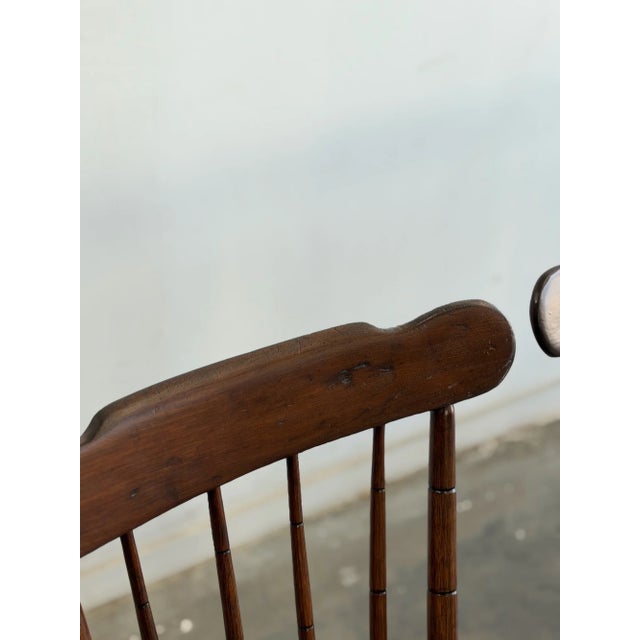 1940s Windsor Dining Chairs - Set of Six For Sale - Image 10 of 18