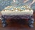 Antique Victorian Beadwork Upholstered Stool, 1860 For Sale - Image 16 of 17