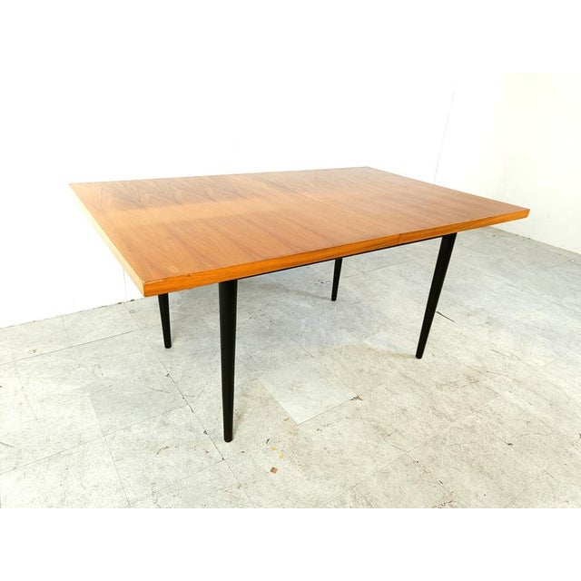 Mid-Century Dining Table attributed to Jos De Mey, 1960s For Sale - Image 12 of 13