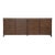 Slatted Acacia Wood Sideboard For Sale