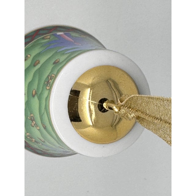 Christmas Bell by Bulgari for Rosenthal, 1990s, in Flawless conditions. Designed 1990 to 1999 This piece has an...