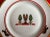 Pair Cartier Limoges porcelain Art Deco style plates. Decorated with black panthers, parrots and topiary bushes. Each...