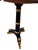 Gold 1990s Custom Mahogany French Empire Pedestal Lamp End Table Neoclassical Gold Gilt For Sale - Image 8 of 14
