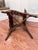 Antique Art Nouveau "Fleur De Lis" Wicker & Cane Solid Wood Accent Chair in the Style of Heywood-Wakefield For Sale - Image 12 of 12