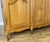Vintage French Louis XVI Style Carved Oak 4-Door Armoire For Sale - Image 6 of 12